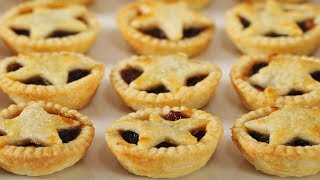 Mince Pies Recipe Demonstration  Joyofbakingcom [upl. by Griggs]