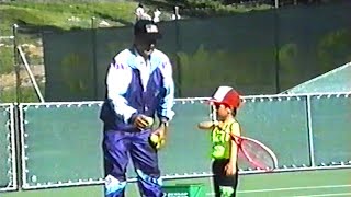 Neverbefore seen footage of Novak Djokovics first training session [upl. by Arika]