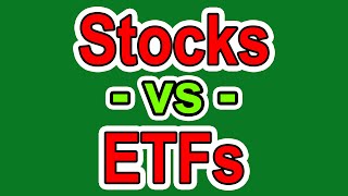 Stocks VS ETFs  Whats a Better Investment  Investing for Beginners [upl. by Attiuqal445]