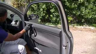 VW Polo Door Panel Removal amp Door Mirror Replacement [upl. by Liba]