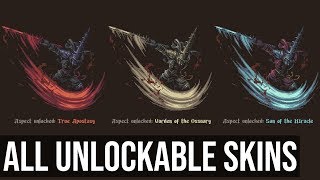 All Unlockable Aspect Skins of The Penitent One  Blasphemous [upl. by Triny]