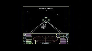 C64 Elite  A rare encounter The Cougar ship [upl. by Layman158]