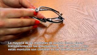 Cómo diferenciar monturas de Acetato y Plástico Acetato para gafas premium [upl. by Enelym138]