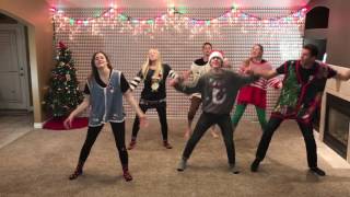 Christmas Dance 2016 with 8 Siblings  Mariah Carey amp Pentatonix [upl. by Asaph717]