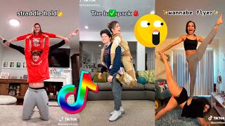 Trending 2 Persons Stunts TikTok Challenge  Plastic Unghetto Mathieu  Funny Challenges 2020 [upl. by Eldredge]