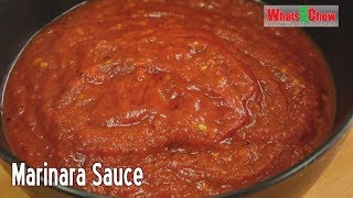 Easy Marinara Sauce Recipe  How to Make Perfect Marinara Sauce at Home [upl. by Yahs]