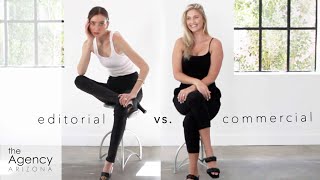 How To  Pose Like a Model  Editorial vs Commercial [upl. by Caneghem]