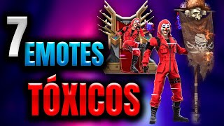 Los 7 Emotes Más Tóxicos de Free Fire [upl. by Gerardo411]