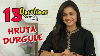 13 Questions With Hruta Durgule  Marathi Actress  Phulpakhru Tv Serial  Zee Yuva [upl. by Maxantia]