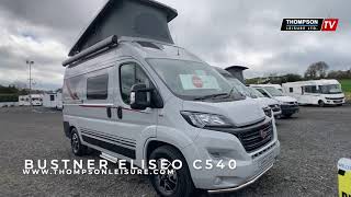 NEW 2021 Campervan  Burstner C540  Walkthrough video tour [upl. by Odraode227]