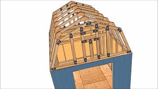 10x12 Barn Shed Plans [upl. by Anel7]