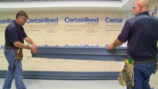 CertainTeed Horizontal Siding Installation [upl. by Eimile]