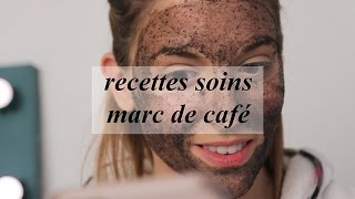 3 recettes soinsmarc de café  gommages et anticernes [upl. by Anikes]