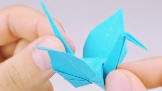 GRULLA de Papel  Origami Fácil  Tutorial [upl. by Pirali]