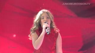 Lena Stamenković  Lenina pesma Serbia LIVE Junior Eurovision Song Contest 2015 [upl. by Ikciv15]