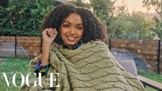 73 Questions With Yara Shahidi  Vogue [upl. by Nemzaj]