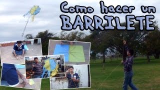 Como hacer un barrilete Cometa papalote [upl. by Rufena]