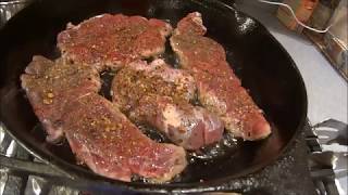 The Best and Easiest Deer Steaks [upl. by Mord162]