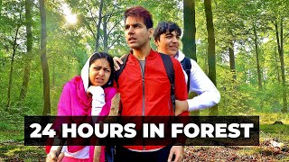 LIVING IN FOREST FOR 24 HOURS  Rimorav Vlogs [upl. by Kyrstin41]