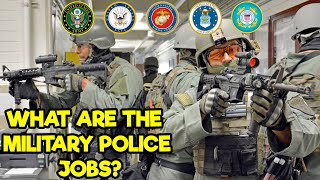 EVERY MILITARY POLICE JOB EXPLAINED [upl. by Ketchan]