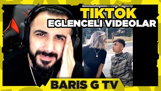 Barış G TİKTOK EĞLENCELİ VİDEOLAR DERLEMESİ İZLİYOR [upl. by Tanitansy179]