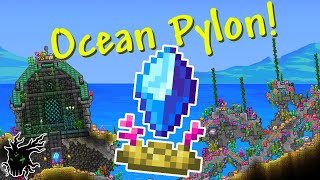 The Ocean Pylon  Terraria 14 [upl. by Lethia]