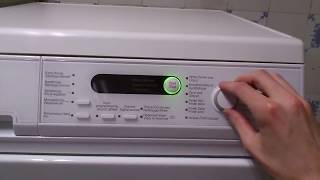 Miele Softtronic T8423C service mode tumble dryer T8000 series [upl. by Nosral]