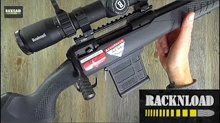 Savage 110 Tactical FULL RACKNLOAD REVIEW [upl. by Euqinaj]