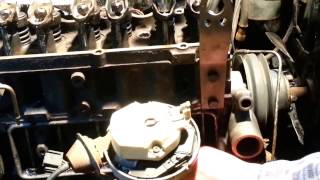 Valve adjustment on a inline 6 [upl. by Queston]