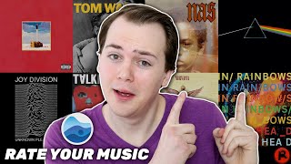 The BEST Albums of ALL TIME According to RateYourMusic [upl. by Garett]