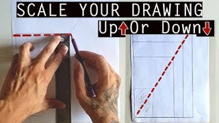 How To Scale Your Drawing Size Up Or Down [upl. by Atiuqa961]