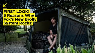 FIRST LOOK 5 Reasons Why Foxs New EOS 60quot Brolly System Rocks  Carp Fishing 2020 [upl. by Streeto468]