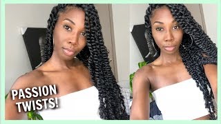 Easy Passion Twist Tutorial [upl. by Maureen]