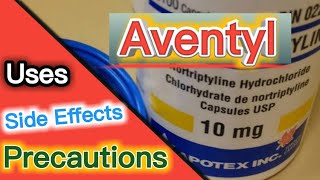 Nortriptyline Aventyl  Uses Dosing Side Effects  medicine bank [upl. by Wehttam]