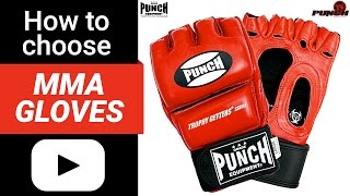 How to choose MMA Gloves  Punch Equipment® [upl. by Venuti]