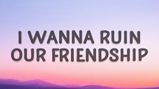 Studio Killers  I wanna ruin our friendship Jenny Lyrics [upl. by Enitsed]