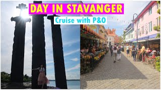 Exploring Stavanger Norway  PampO Britannia Cruise Vlog [upl. by Parshall]