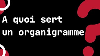 A quoi sert un organigramme [upl. by Esidarap]