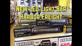 NEW Harbor Freight LED Light Bar Review  RoadShock 3000 Lumens 14 in Combo Light Bar 64321 [upl. by Allecsirp155]