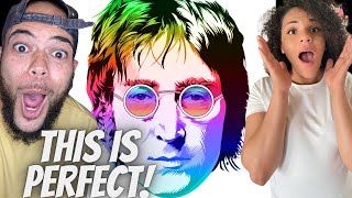 THE PERFECT SONG John Lennon  Imagine  REACTION [upl. by Kirk]