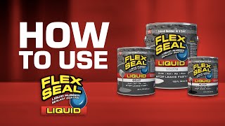 How to USE Flex Seal LIQUID Tips amp Tricks [upl. by Caprice]