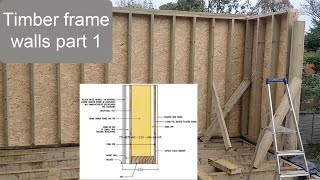 How to Build Timber Frame Walls The Ultimate Guide  Part 1 [upl. by Verla]