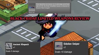 GRAAL ERA BLACK FRIDAY LIMITED WEAPONS REVIEW [upl. by Nodnart494]