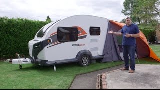 The Practical Caravan Swift Basecamp Plus review [upl. by Daveen]