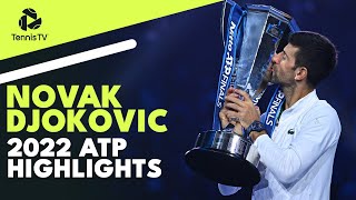 NOVAK DJOKOVIC 2022 ATP Highlight Reel [upl. by Coh259]