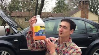 How to fix the warning light from RainX washer fluid in a Volkswagen [upl. by Sama145]