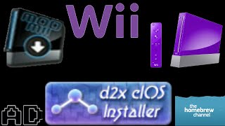 How To Install Custom IOS cIOS On The Nintendo Wii d2x cIOS Installer Tutorial [upl. by Helbon]