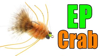 EP Crab Fly Tying Brush Technique  Enrico Puglisi Fly Pattern [upl. by Eidnalem]