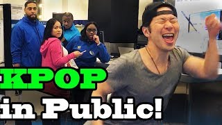 DANCING KPOP IN PUBLIC  Best of BTS EXO Blackpink BigBang Twice and more [upl. by Hendren]