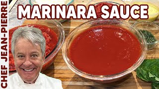 Marinara Sauce the Easy Way  Chef JeanPierre [upl. by Akcinat168]